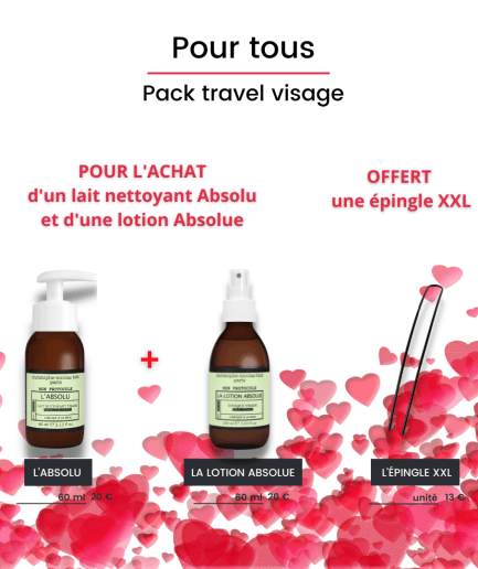 Pack Saint-Valentin travel visage