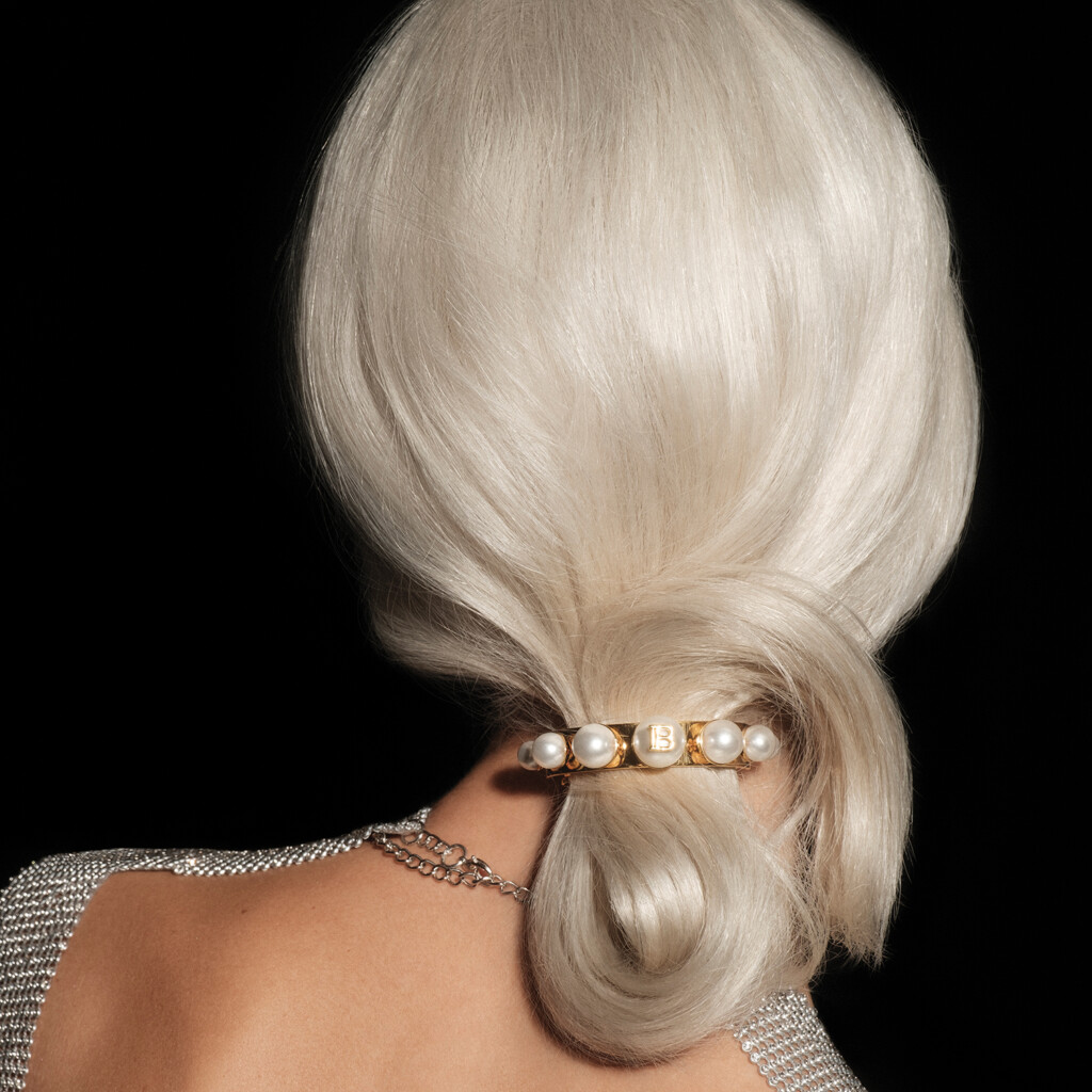Clip large Pearl Balmain Hair