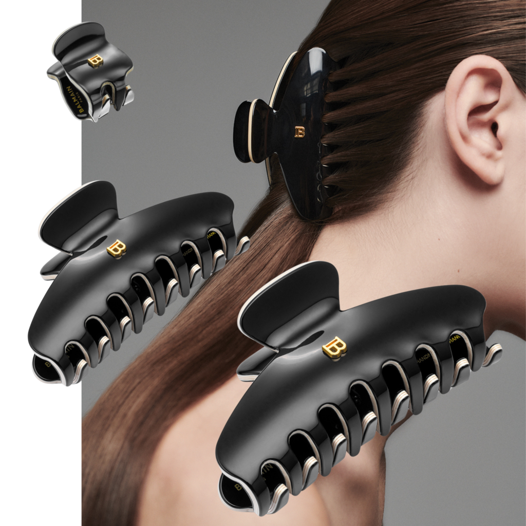 Pince à cheveux Black & White Balmain Hair
