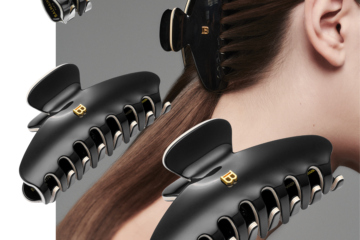 Pince à cheveux Black & White Balmain Hair