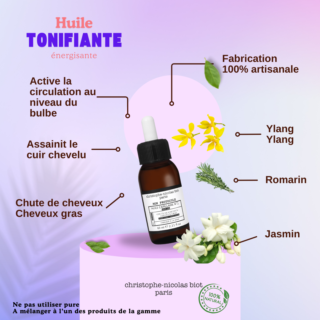 Huile Capillaire Aux Herbes Pures - 400 Ml, 100% Naturelle, Exp. Décembre 2027