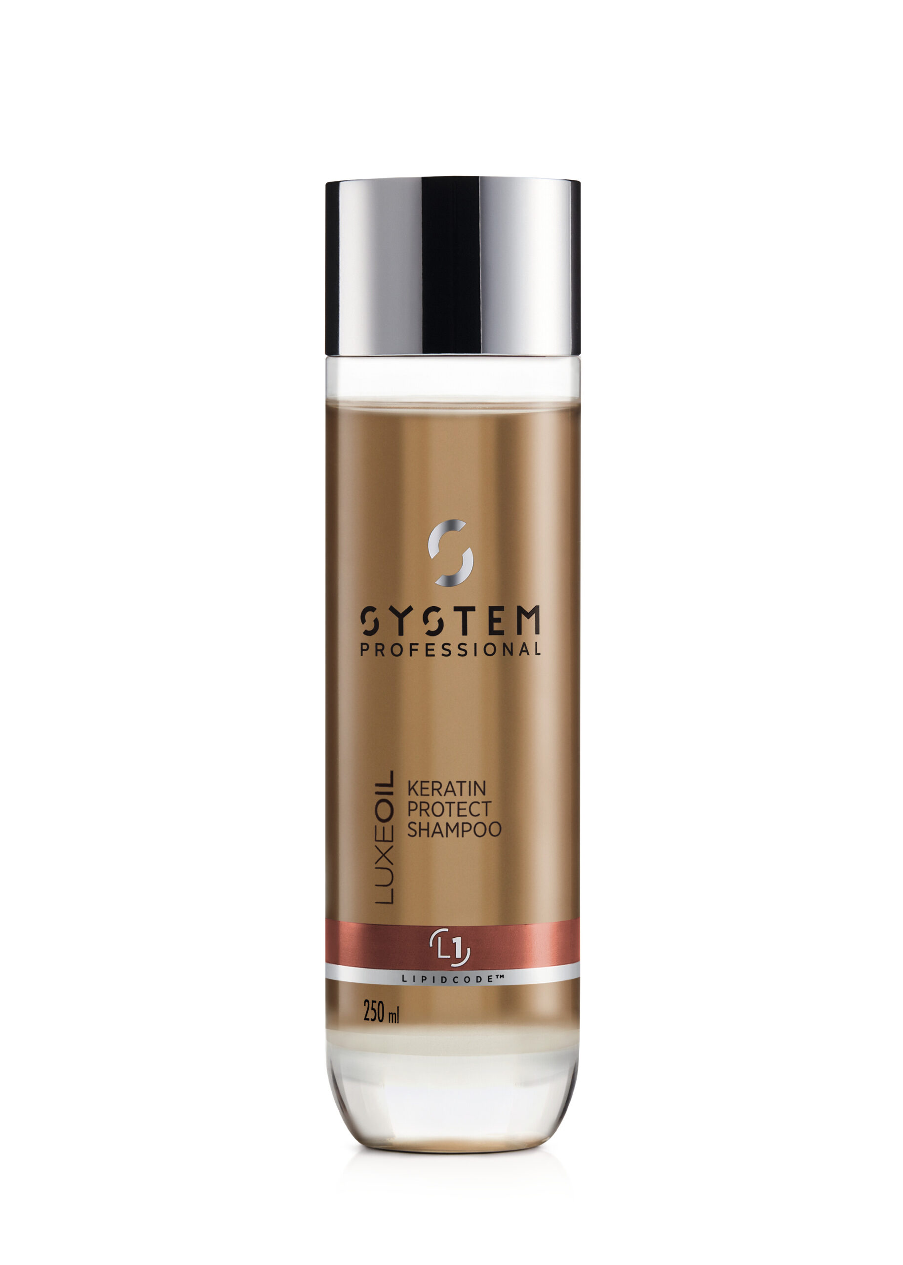 System X Luxeoil Keratin Protect Shampoo 250ml Shampoing Keratin Protect LuxeOil by System Professional